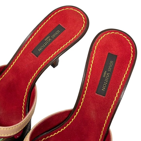 LOUIS VUITTON Vintage Monogram Cherry Sandals #35.5 Takashi Murakami [105150] - Picture 7 of 12